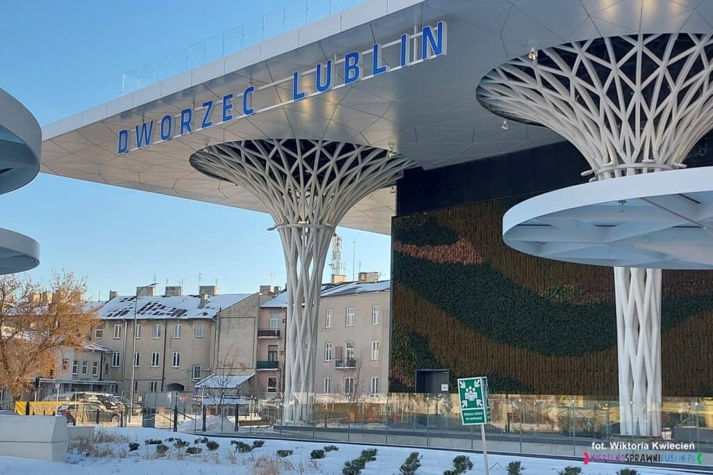 Budynek Dworca Lublin
