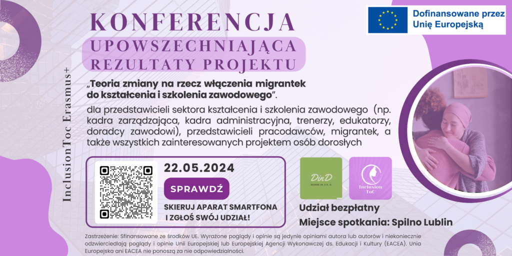 Baner informacyjny promujący konferencję