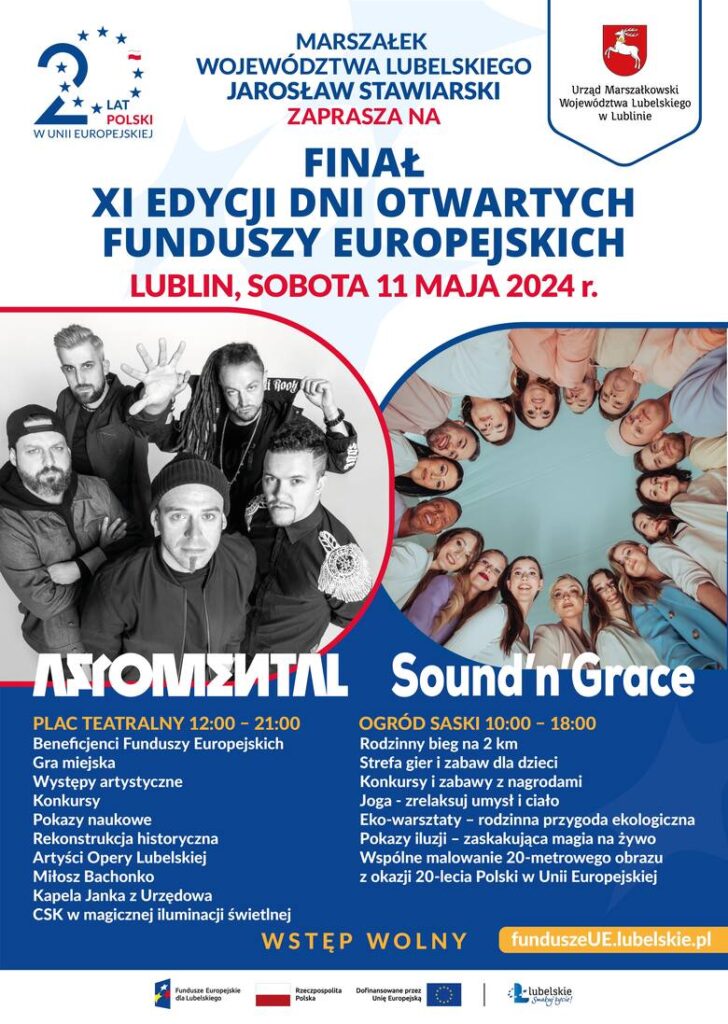 Plakat informacyjny promujący wydarzenie