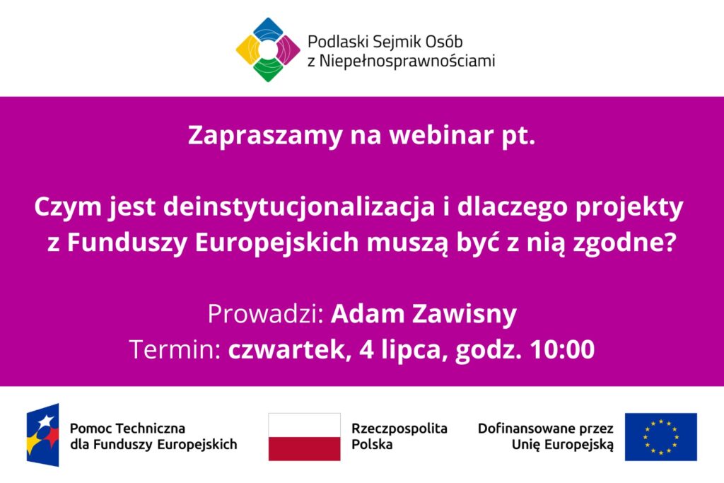 Plakat informacyjny promujący wydarzenie