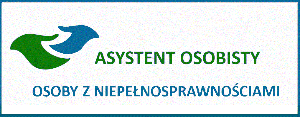 Logotyp Asystent Osobisty Osoby z niepełnosprawnościami