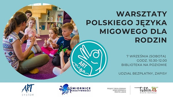 Baner informacyjny promujący wydarzenie