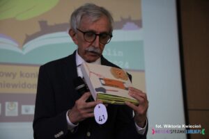 Prezentacja najwyżej ocenionej polskiej książki pt. "Lew i mysz" autorstwa Anastasi Yarash, która otrzymała nagrodę specjalną 1500PLN