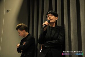 Pani Karolina Czajka (Koordynator Teatru w Obiektywie), Pani Kinga Hendzel (Juror)