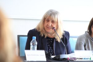 Pani Alicja Jankiewicz – Prezes Honorowa Lubelskiego Forum Organizacji Osób Niepełnosprawnych – Sejmik Wojewódzki