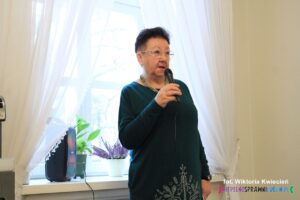 Pani Elżbieta Sagan, Prezes Koła nr 3 PSD w Lublinie