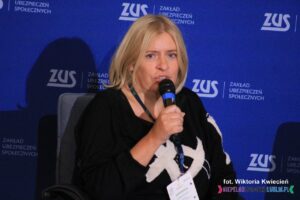 Pani Anna Chwałek, Prezes Stowarzyszenia „Wspólny Świat”