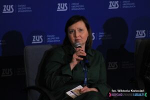 Pani Małgorzata Żywicka, Ekspert ds. Dostępności w Oddziale Lubelskim Państwowego Funduszu Rehabilitacji Osób Niepełnosprawnych