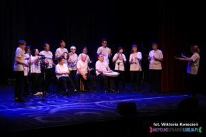 Wieloosobowy zespół Bębnoludy – „Muzyczna wędrówka” – PSONI Koło w Łęcznej, Warsztaty Terapii Zajęciowej w Janowicy