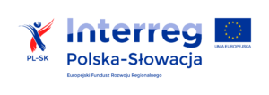 Logotyp Europejskiego Funduszu Rozwoju Regionalnego "Interreg Polska-Słowacja"