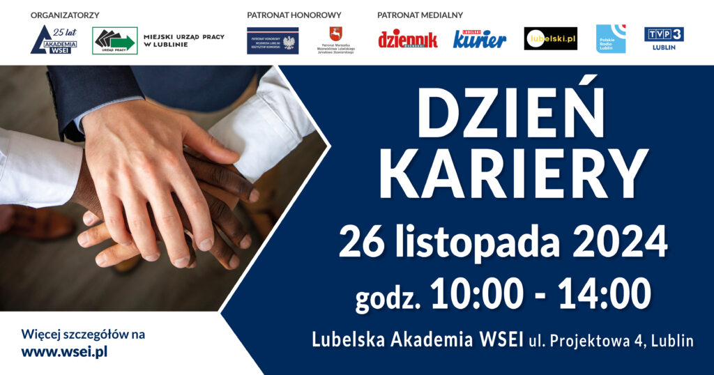 Plakat wydarzenia "Dzień Kariery"