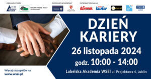 Plakat wydarzenia "Dzień Kariery"