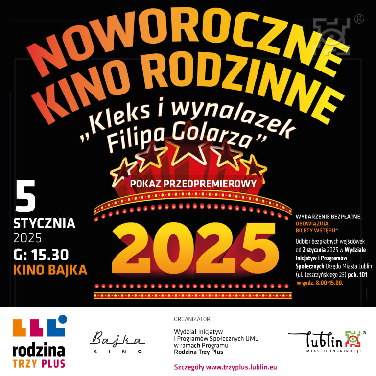 Plakat z zaproszeniem na wydarzenie