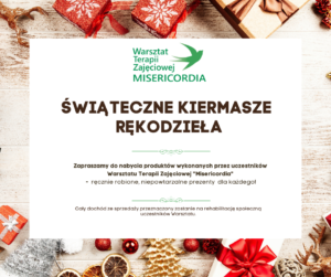 Plakat promujący kiermasz