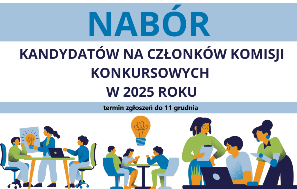 Plakat promujący nabór