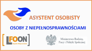 Logotyp Asystent Osobisty Osoby z niepełnosprawnościami