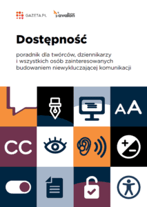 Okładka poradnika "Dostępność..."