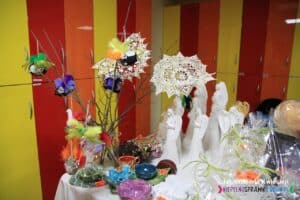 Ekspozycja przedmiotów rękodzielniczych