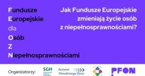 Baner informacyjny promujący wydarzenie