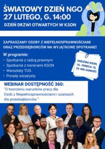 Plakat informacyjny promujący wydarzenie