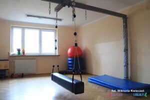 Sala do ćwiczeń z podnośnikiem