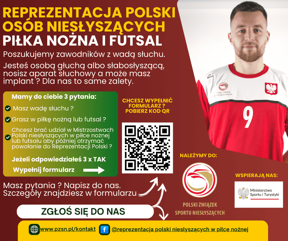 Plakat informacyjny promujący nabór