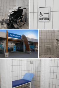 Kolaż pięciu zdjęć z obiektu CSR Łabędzia