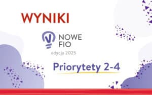 Baner informacyjny: Wyniki edycji 2025 Rządowego Programu NOWEFIO