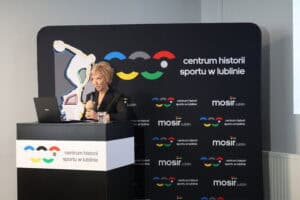 Pani Monika Lipińska – Wiceprezes Zarządu MOSiR Lublin