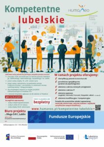 Plakat promujący przedsięwzięcie projektu