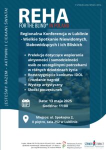 Plakat informacyjny promujący wydarzenie