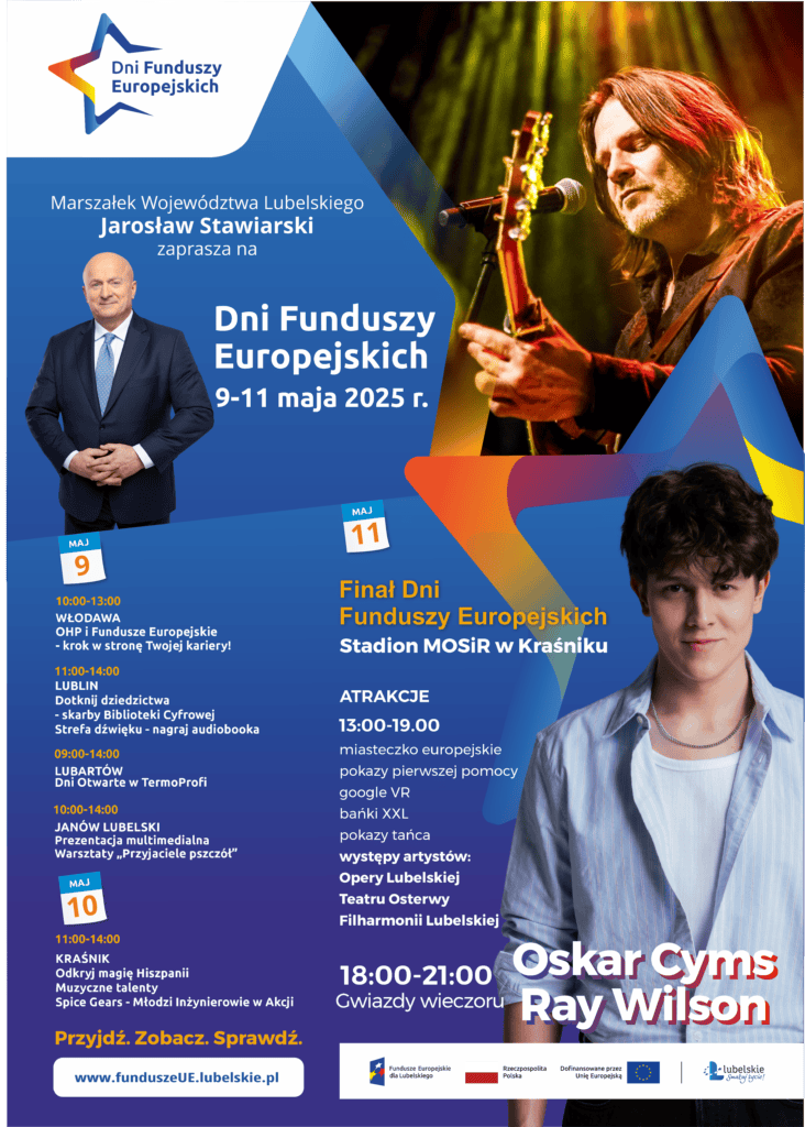 Plakat informacyjny promujący wydarzenie