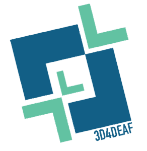 Logo 3d4deaf