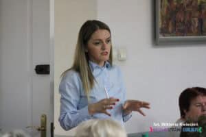 Prelegentka p. Wioleta Tatara