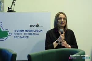 Pani Agnieszka Zańko, Pełnomocnik Wojewody Lubelskiego do Spraw Osób z Niepełnosprawnościami