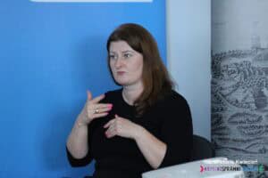 Pani Jolanta Gromada, tłumacz PJM