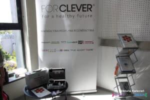 Stoisko "Forclever - innowacyjna medycyna regeneracyjna"