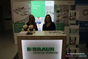 Stoisko producenta sprzętu medycznego firmy B. Braun