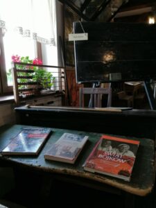 Część ekspozycji muzealnej w Muzeum Bojków