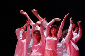 Spotkania Artystów Nieprzetartego Szlaku „Bajkowy Świat” 2009. Spektakl teatralny pt. "Stworzenie świata" w wykonaniu Teatru Nasza Lepsza