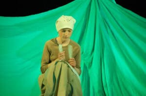 Spotkania Artystów Nieprzetartego Szlaku „Bajkowy Świat” 2009. Spektakl teatralny pt. "Kasia i gęsi" w wykonaniu Teatru To i Owo