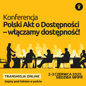 Plakat informacyjny promujący wydarzenie