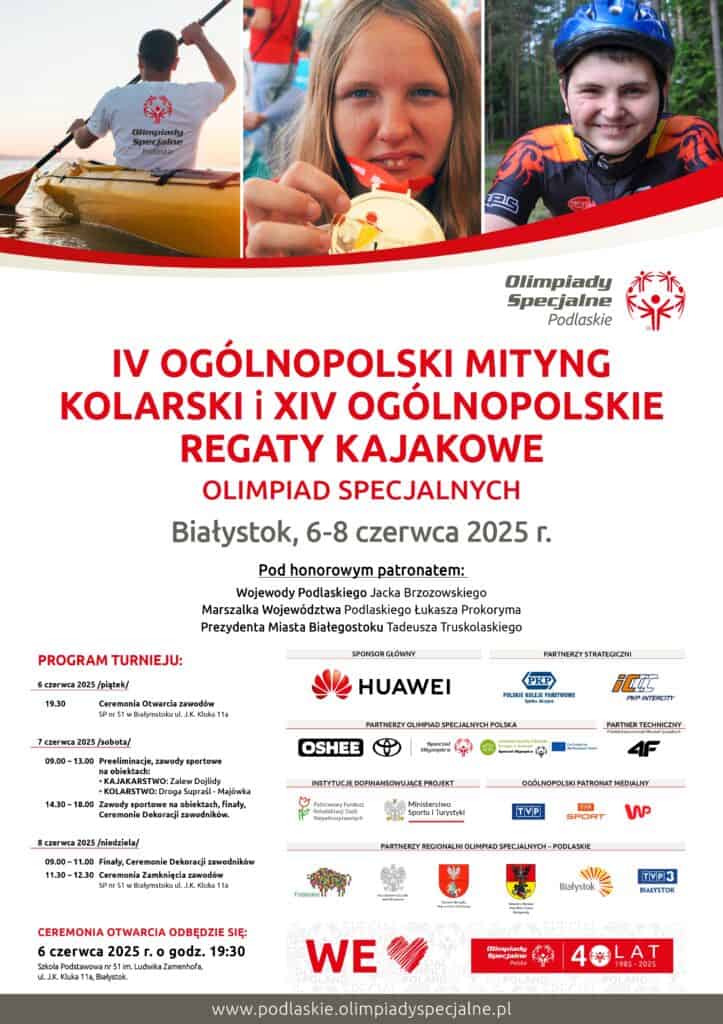 Plakat informacyjny promujący wydarzenie