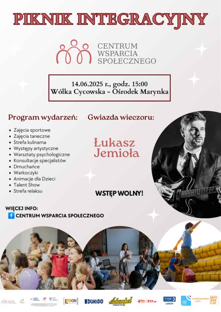 Plakat informacyjny promujący wydarzenie