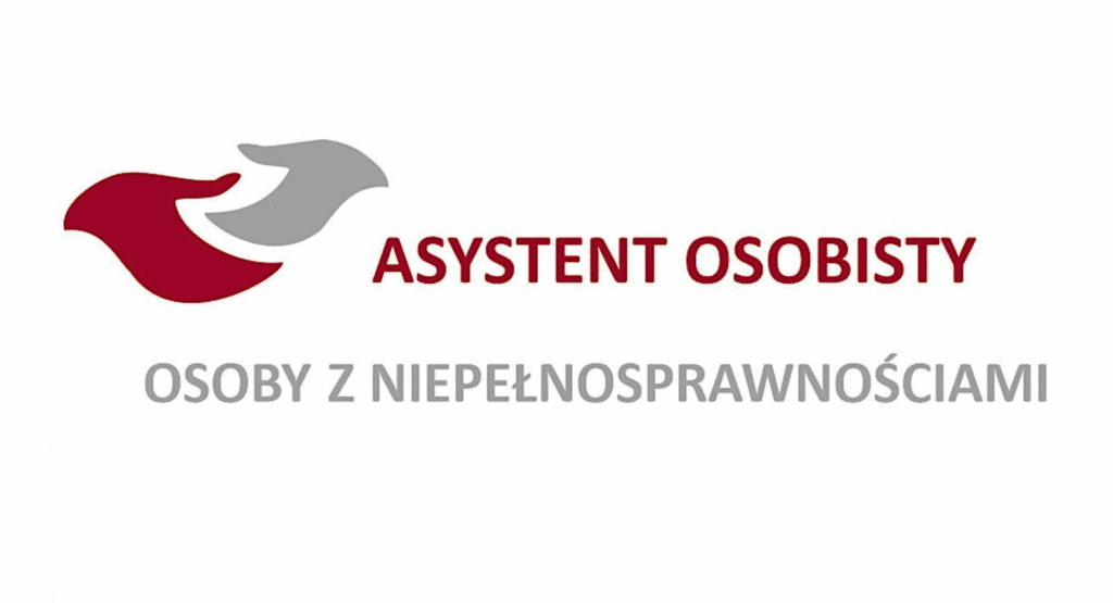 Logotyp Asystent Osobisty Osoby z niepełnosprawnościami