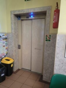 Winda w Miejskim Urzędzie Pracy w Lublinie