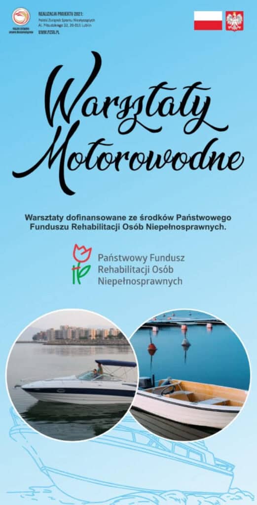 Plakat promujący przedsięwzięcie projektu