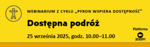 Baner informacyjny promujący wydarzenie