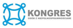 Logotyp Kongresu Osób z Niepełnosprawnościami