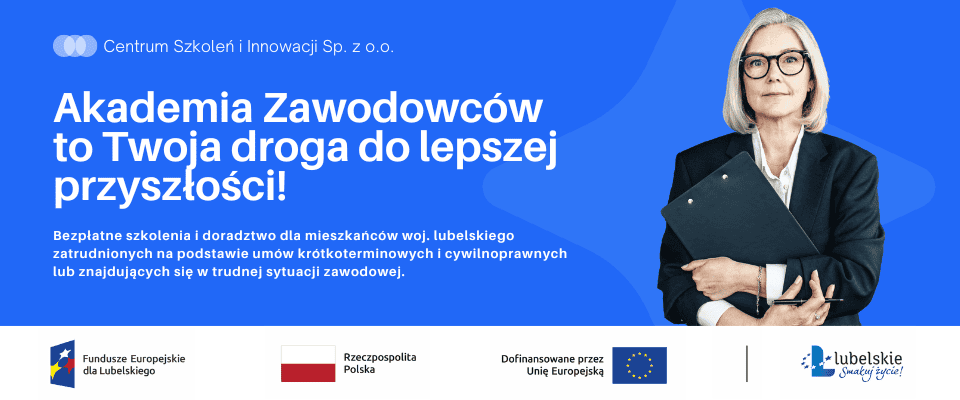Baner promujący przedsięwzięcie projektu